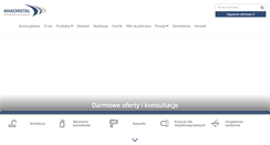 Desktop Screenshot of makoinstal.pl
